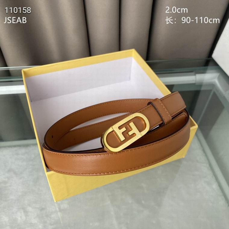 Fendi Belt 20mmX90-110cm 8L03